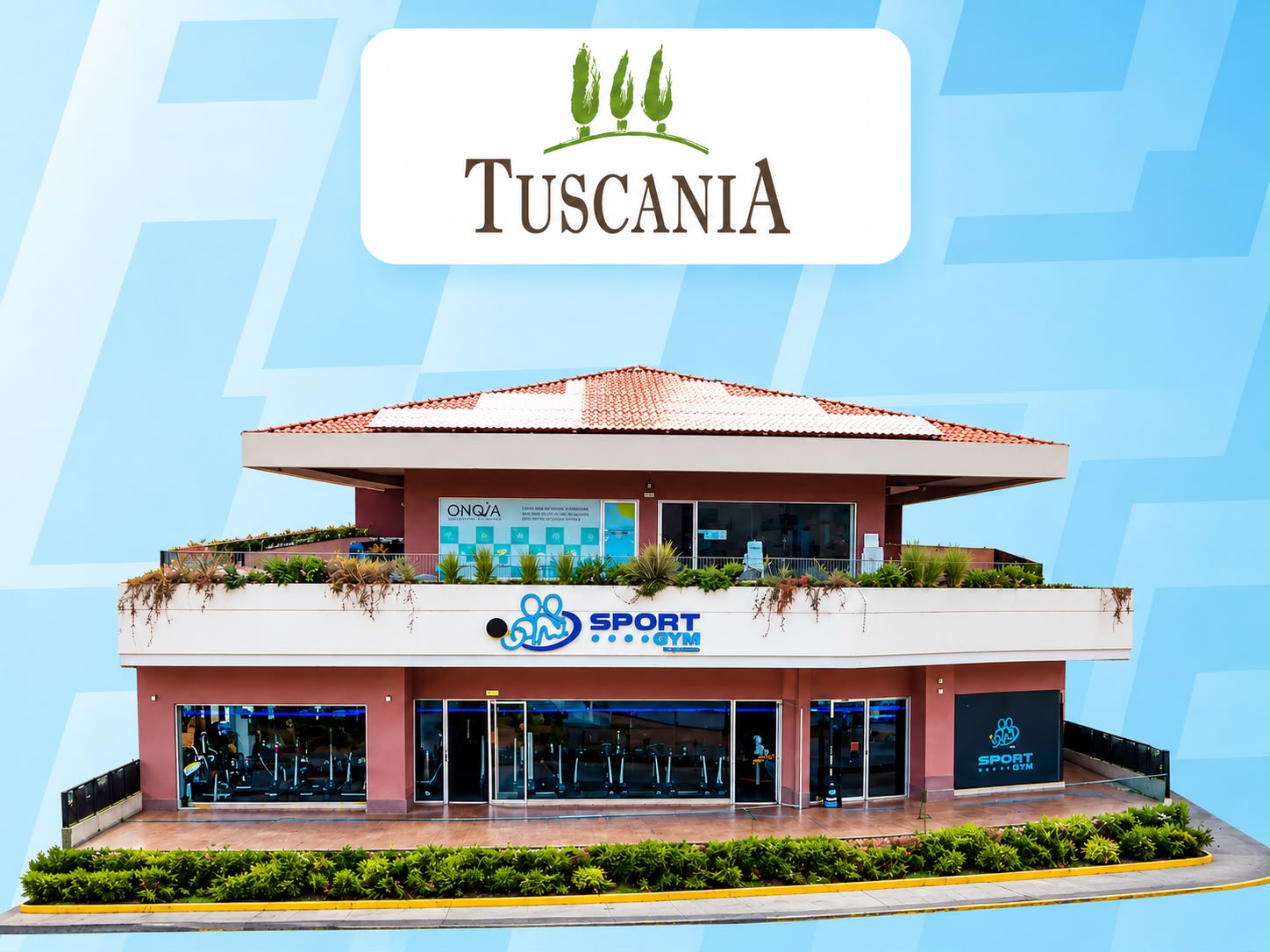Gimnasio SportGym Tuscania en El Salvador